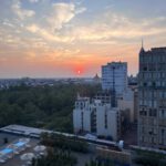 Sunrise from Mexico City
