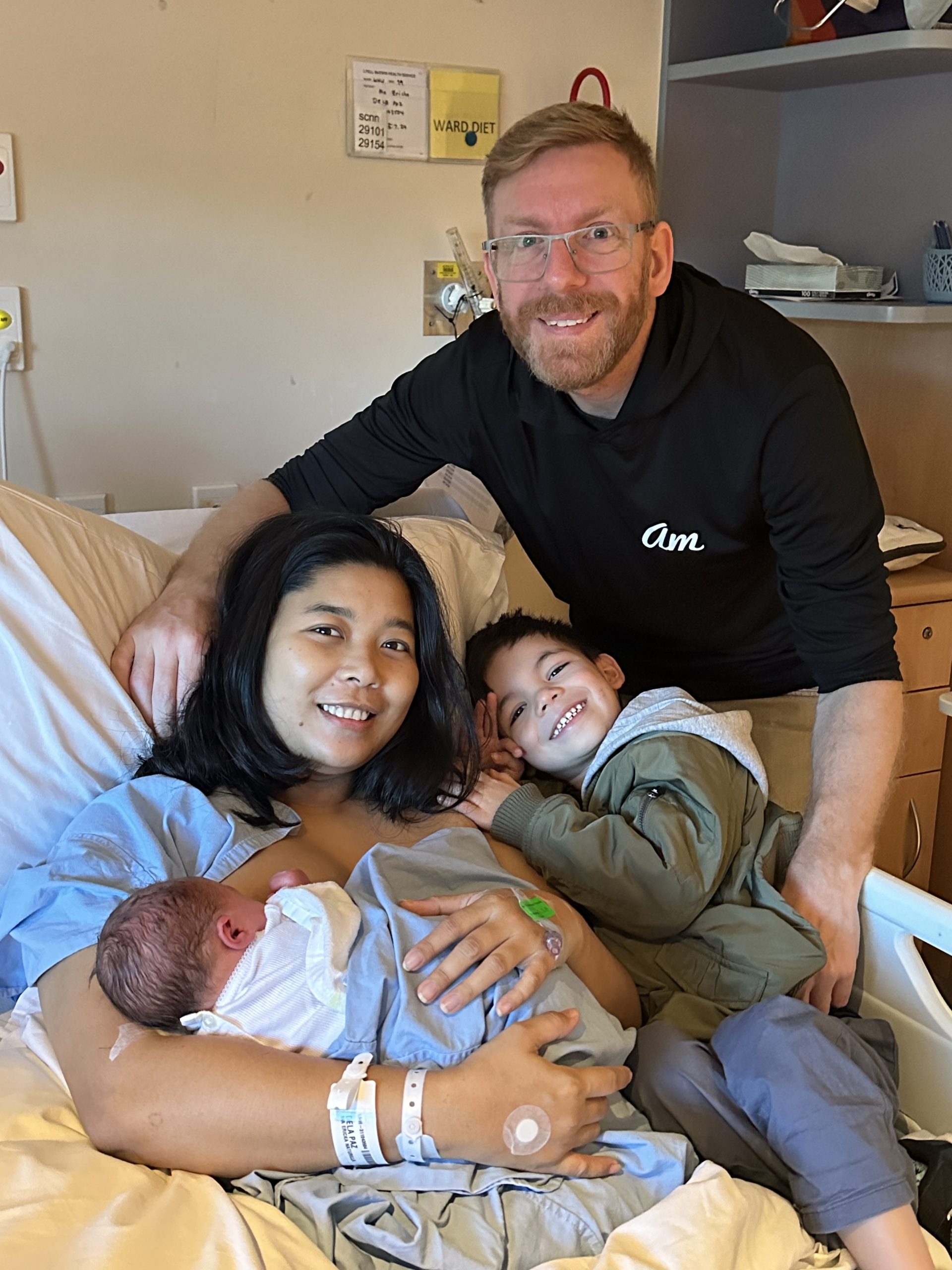 One happy family